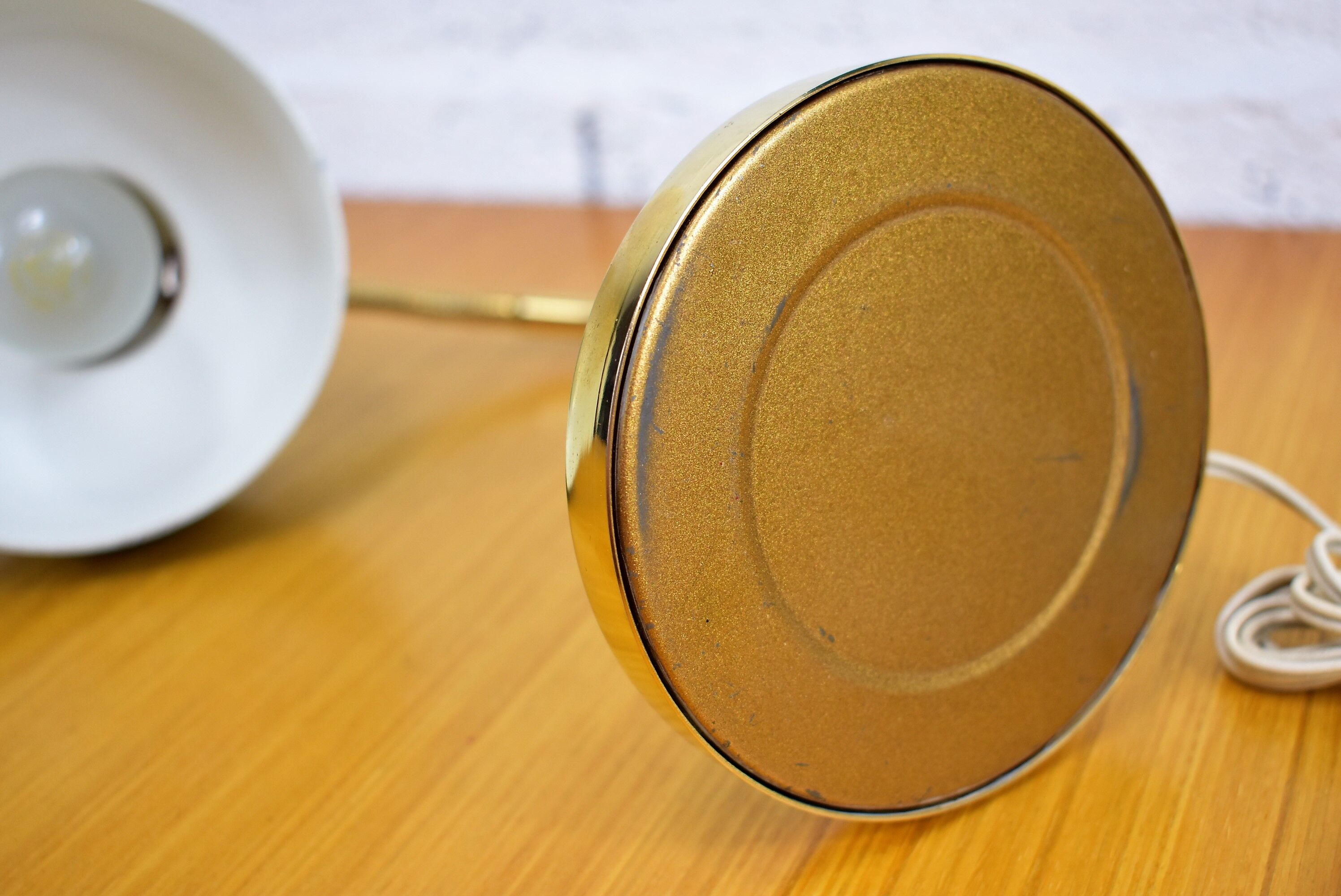 Vintage blue desk lamp