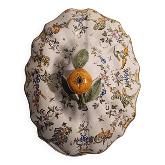 Moustier earthenware tureen