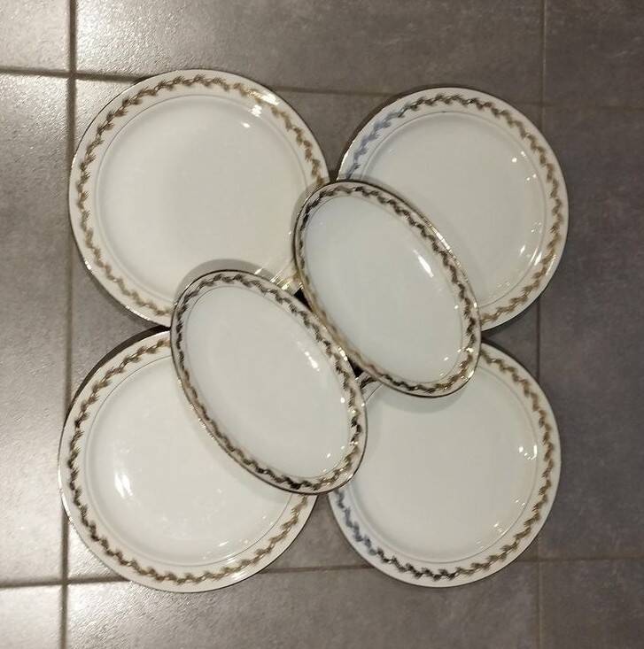 C. Grégoire porcelain dinner service, Art Deco period