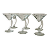 Vintage Libbey Bravura cocktail glasses, set of 6