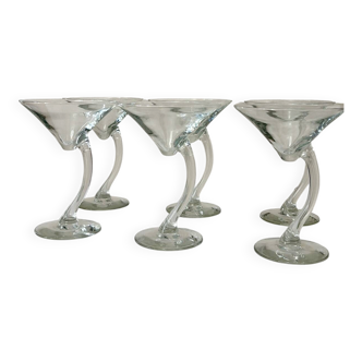 Vintage Libbey Bravura cocktail glasses, set of 6