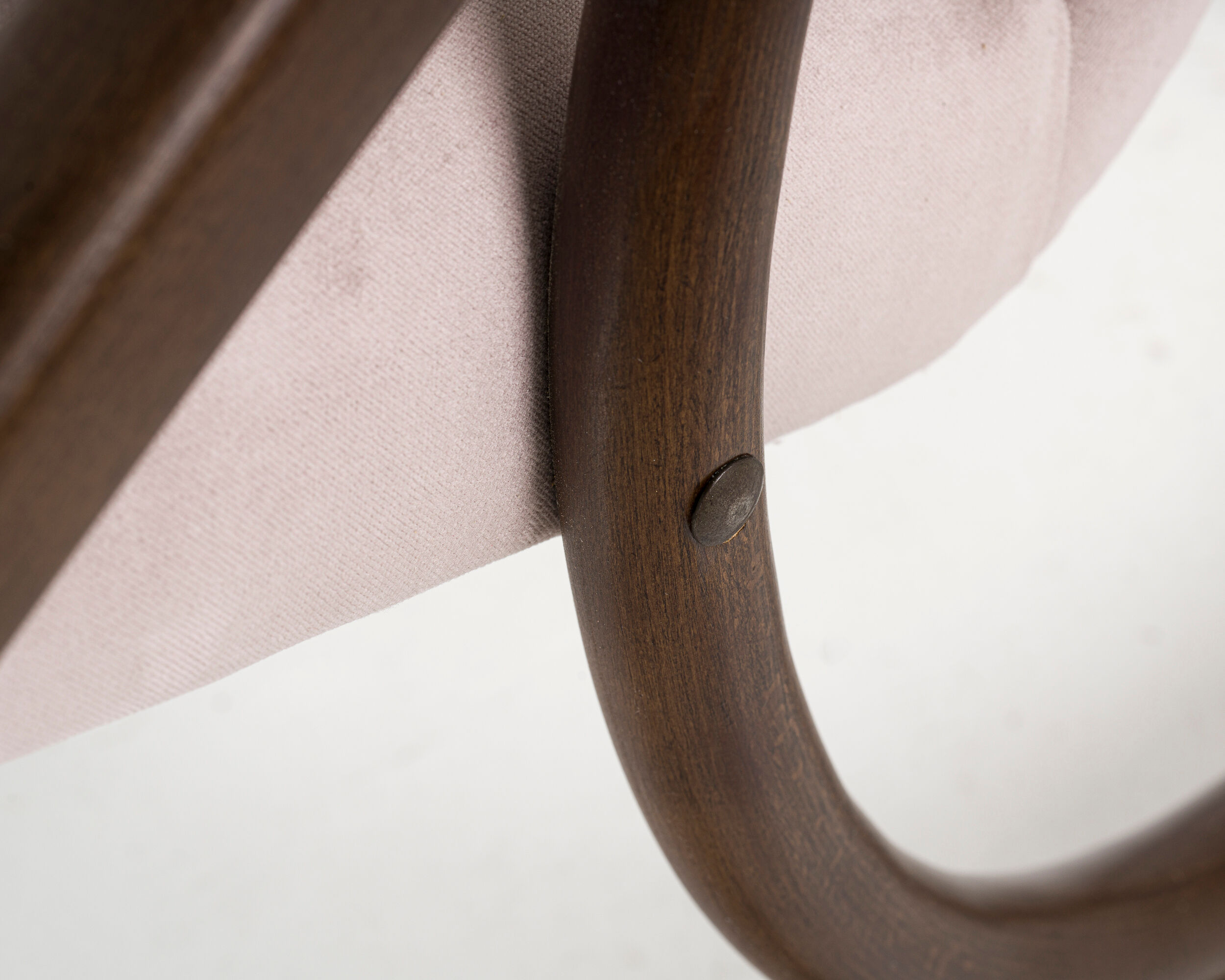 Bentwood rocking chair from TON, 1960s