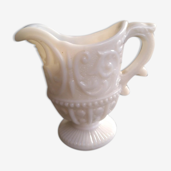 Fair opaline pitcher