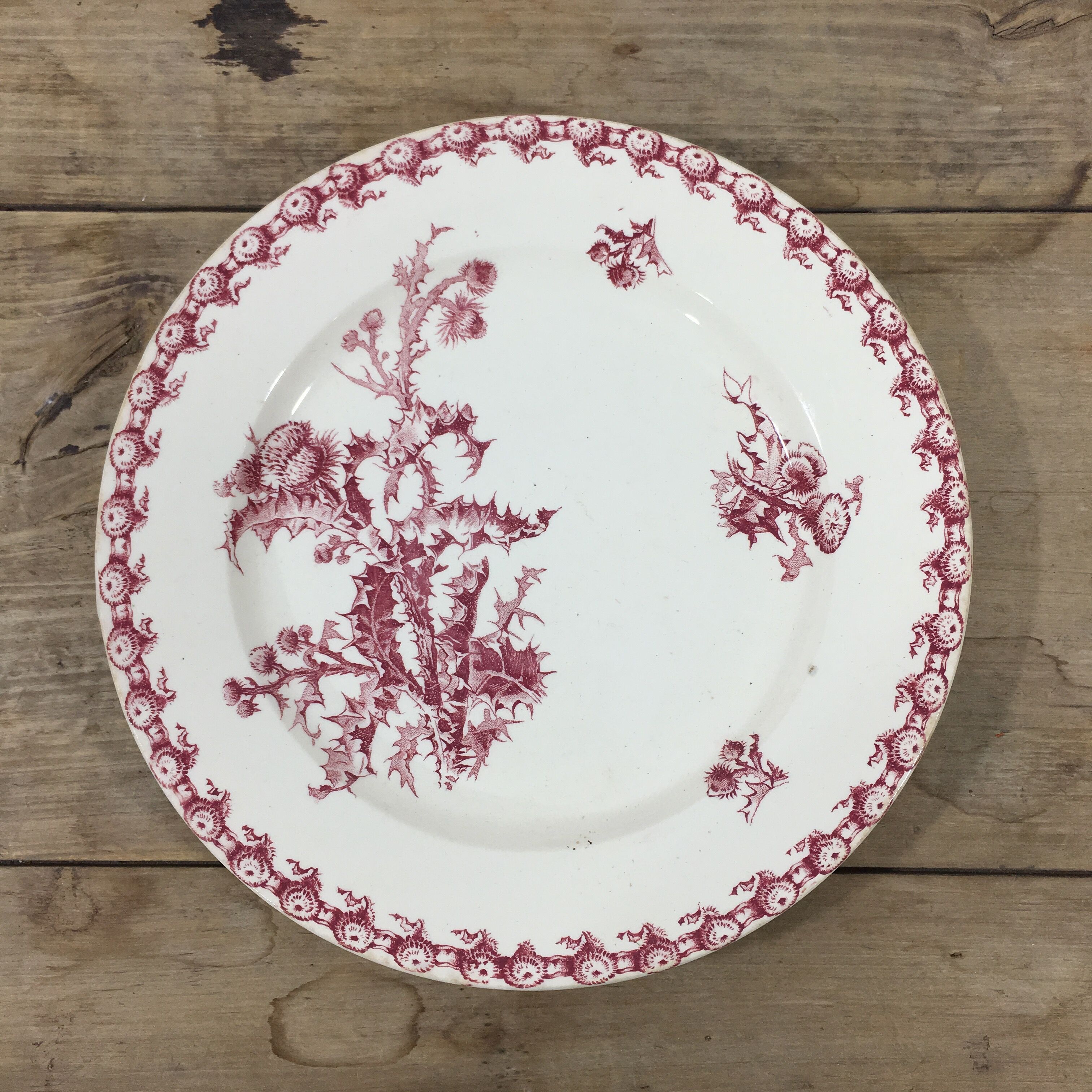 Gien porcelain serving dish