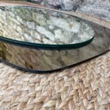 Smoked mirror 60s/70s 69x49cm