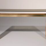 Max Papiri side table in woven banana wood and smoked glass – A sculptural modern classic