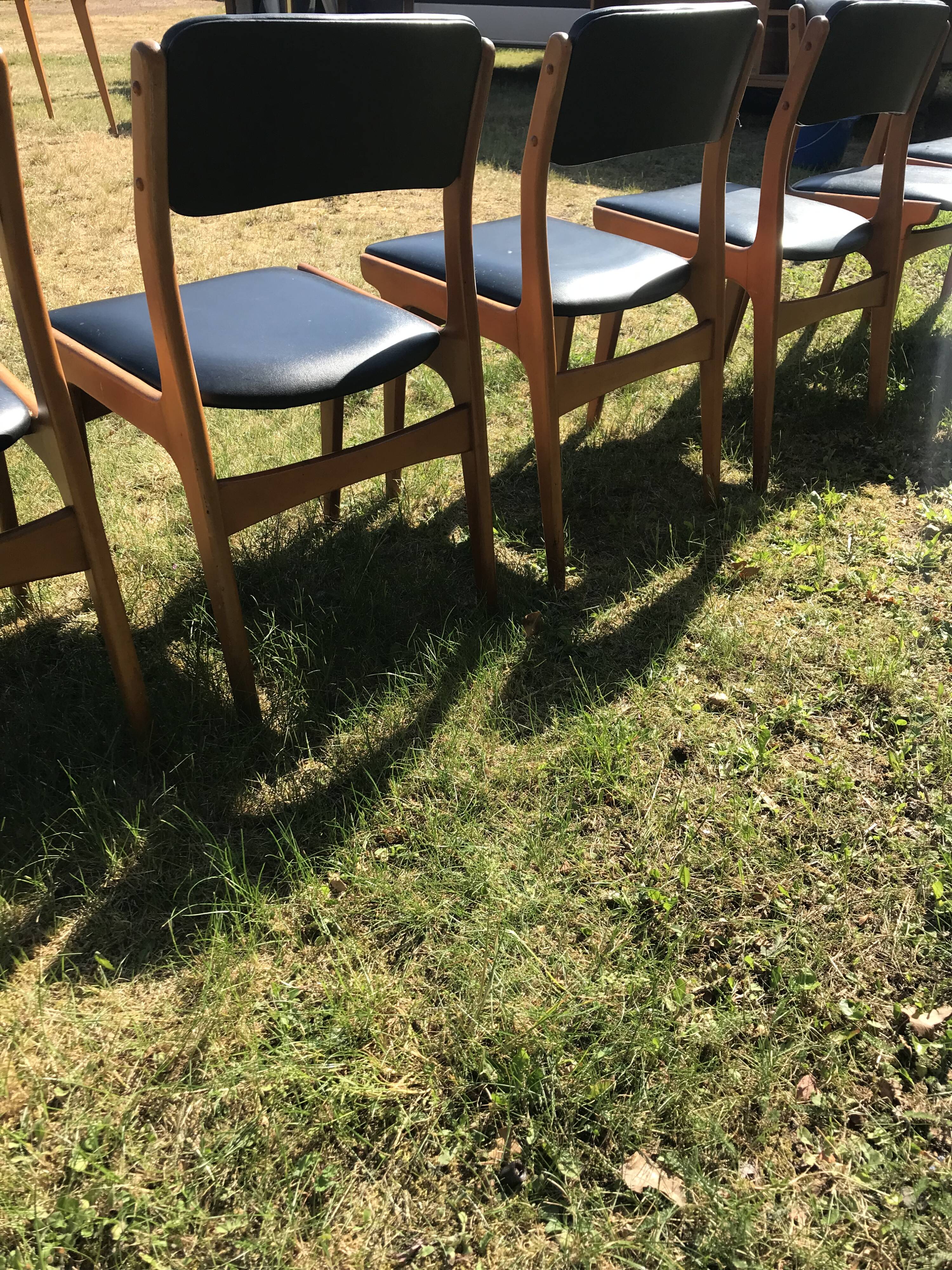 Set de 6 chaises scandinave