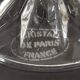 Service "Pénombre" in black and clear crystal – Crystal of Paris
