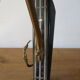 Pair of plastic and brass design sconces 50s - 60s