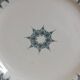 1 flat plate Terre de Fer Saint Amand Nord model Persian