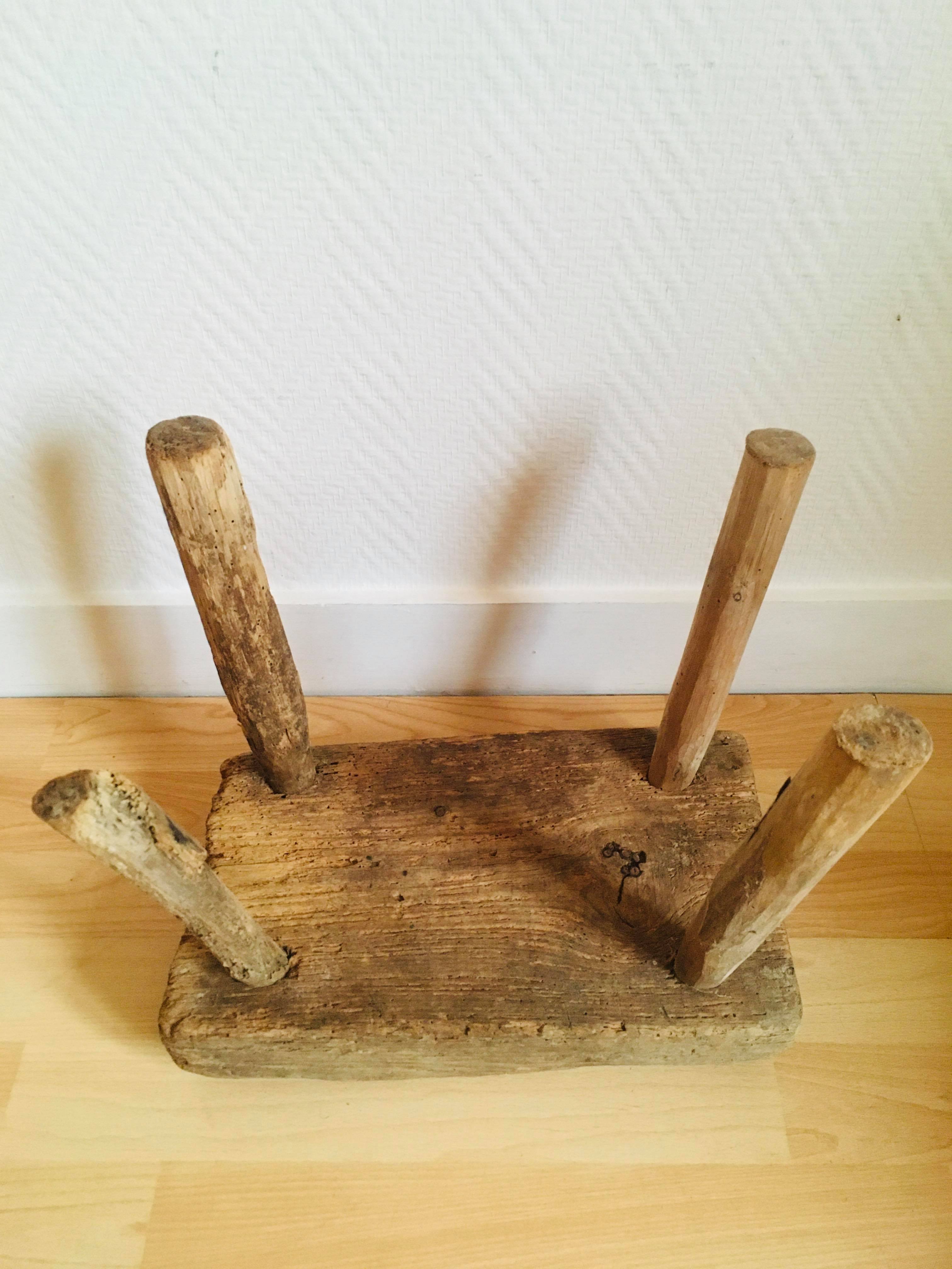 Old farm stool t