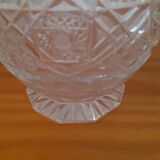 Bohemian cut crystal carafe, very beautiful stopper