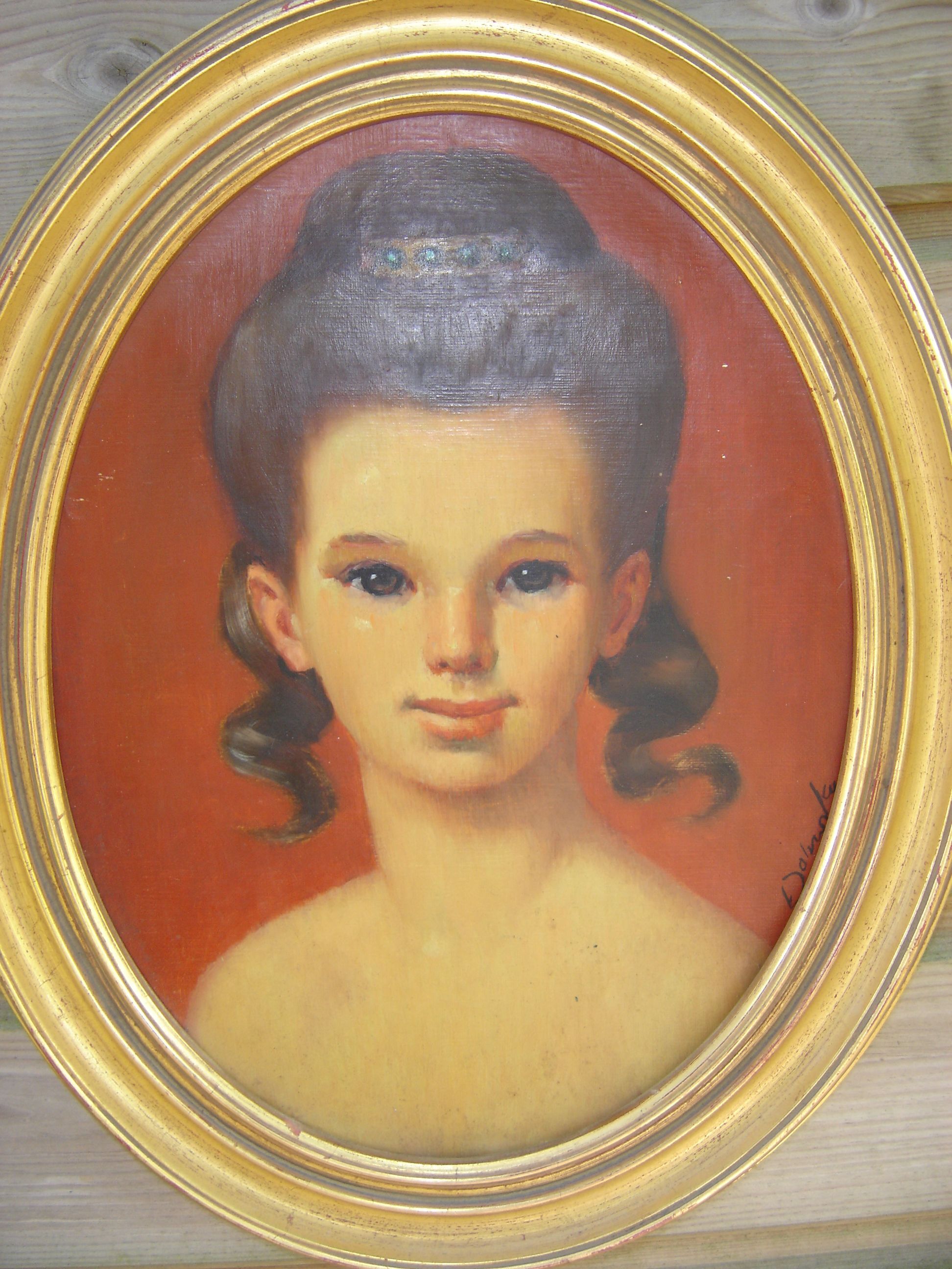 Portrait young girl