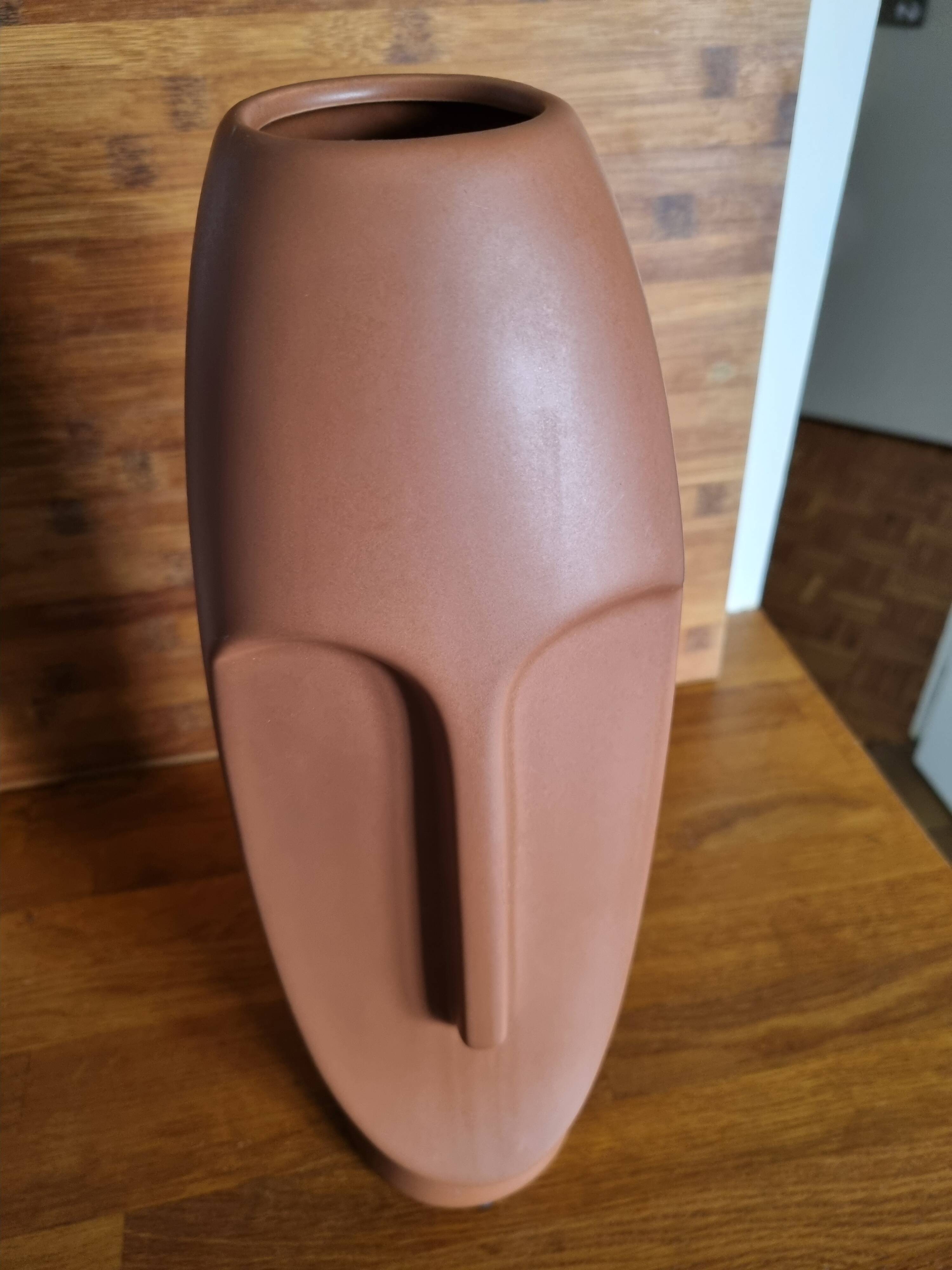 Large Moai Terracotta Vase 38 cm