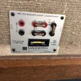 Pair of speakers stamped magnepan
