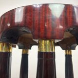 Very rare Secessionist coffee table by Haberfeld designed by Adolf Loos for F.O. Schmidt.