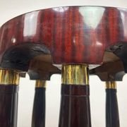 Very rare Secessionist coffee table by Haberfeld designed by Adolf Loos for F.O. Schmidt.