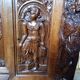 Buffet 2 corps sculpté du XVI ème siècle