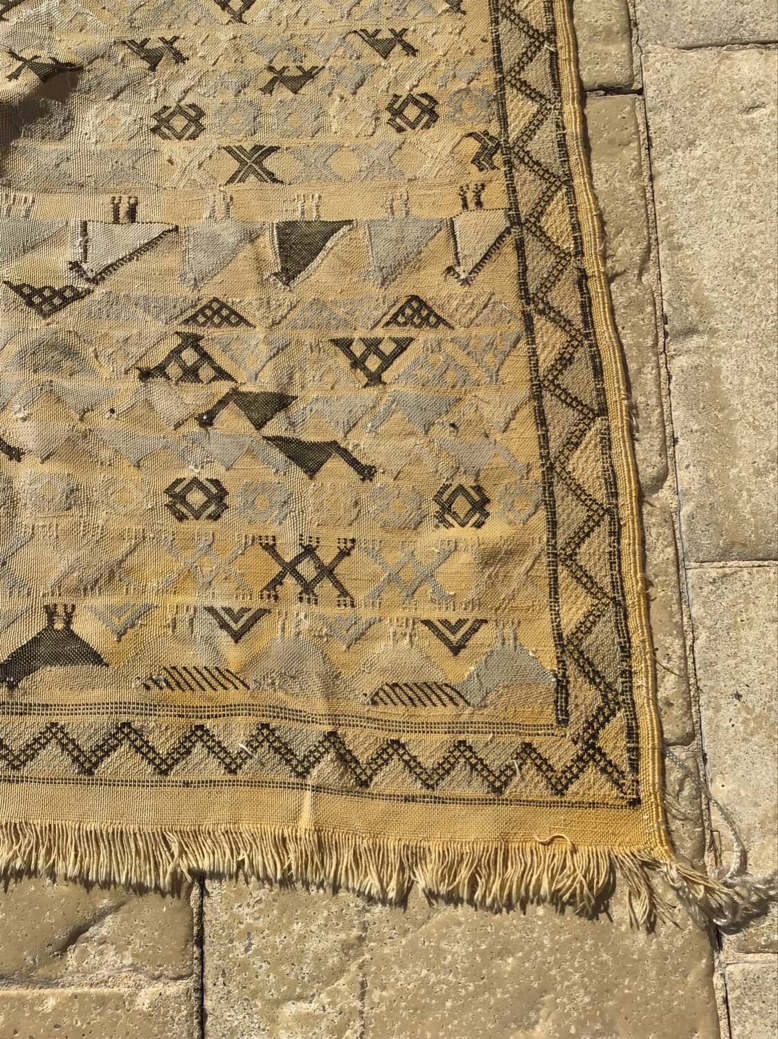 Vintage Berber rug