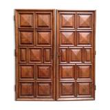 Pair of doors in Walnut