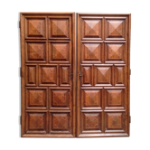 Paire de portes en noyer