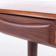 Danish modernist teak coffee table from Dyrlund, 1960s