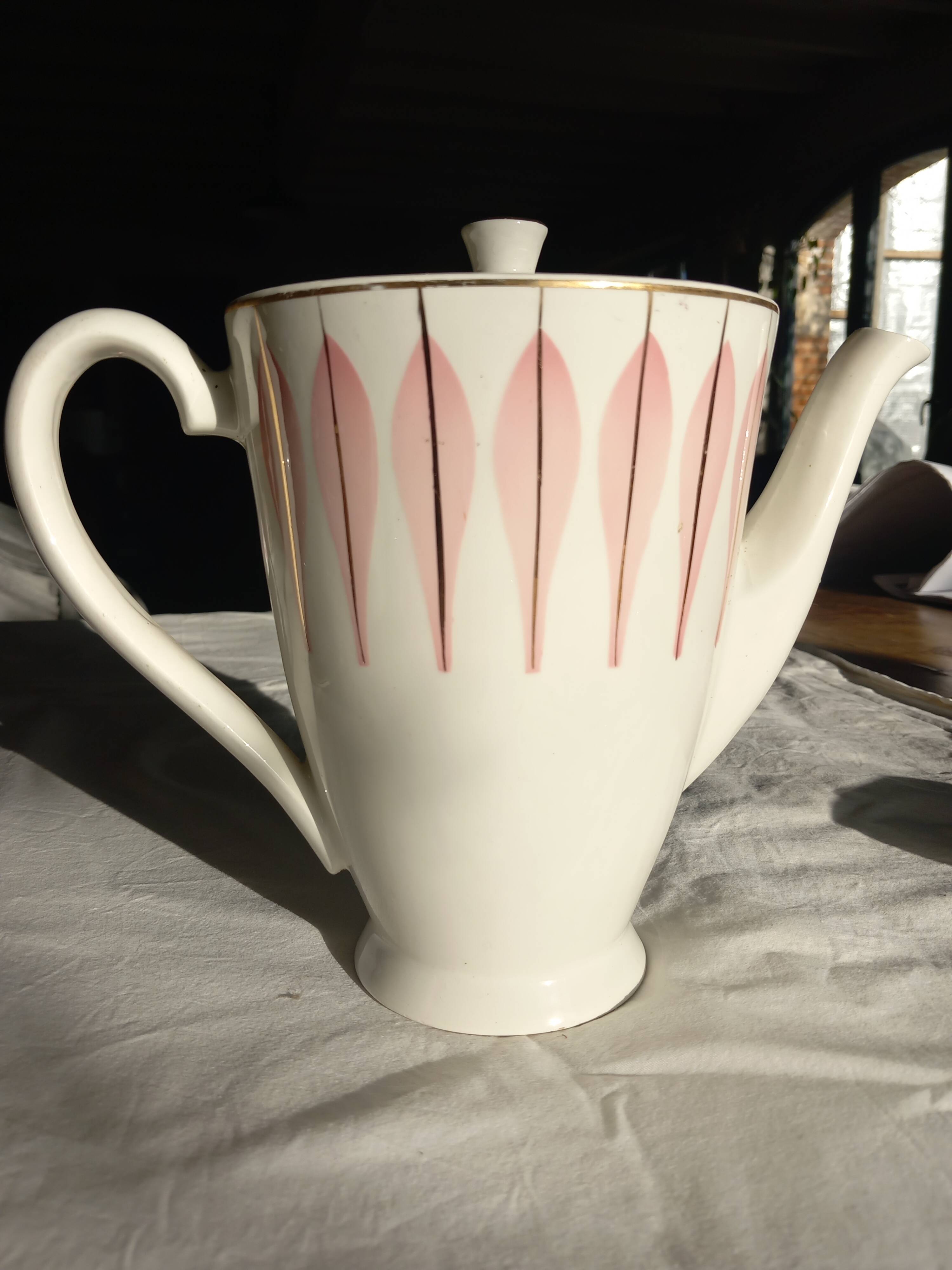 Vintage café service Digoin Sarreguemines as good as new.