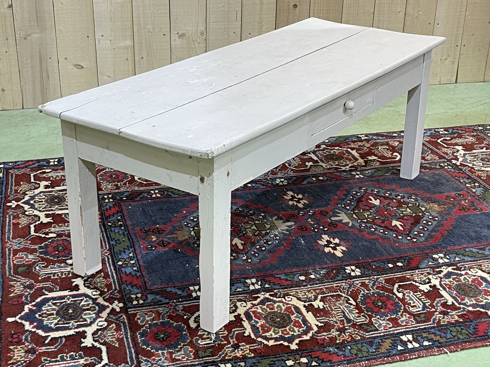 Fir coffee table - early twentieth century