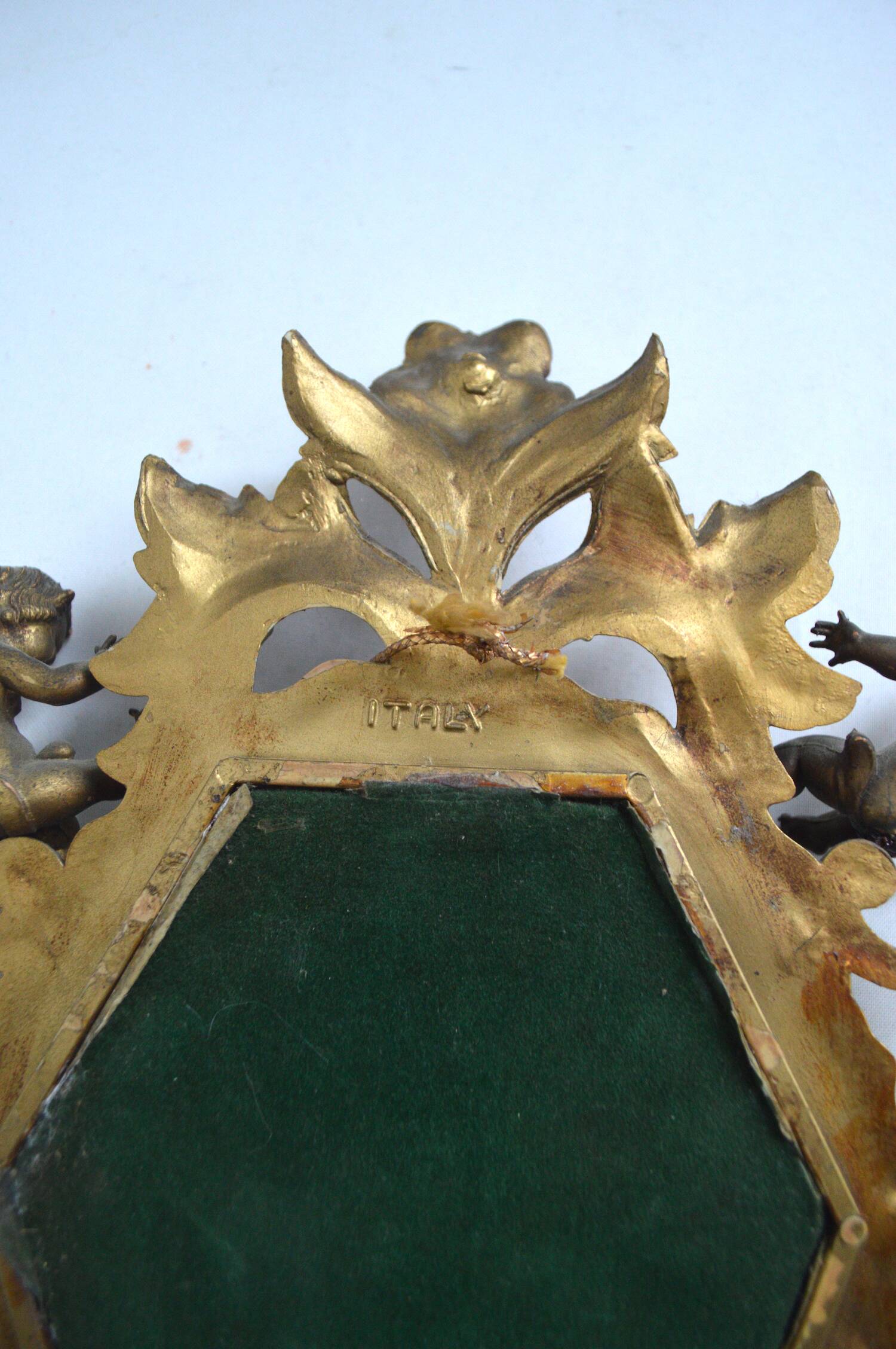 Small vintage Italian mirror