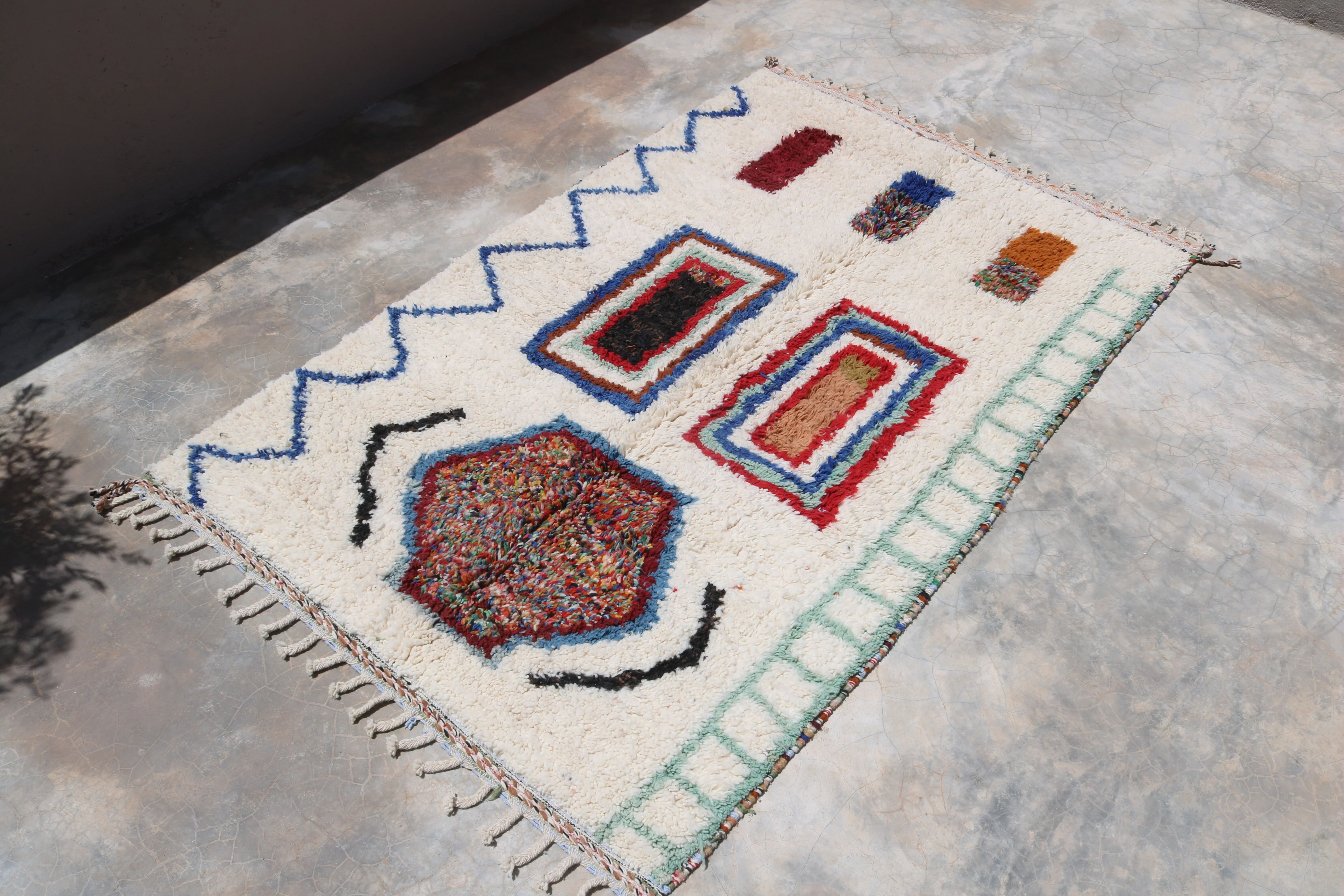 Colourful handmade rug, 250 x 160 cm - AZ835