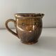 Provençal pitcher with floral decoration