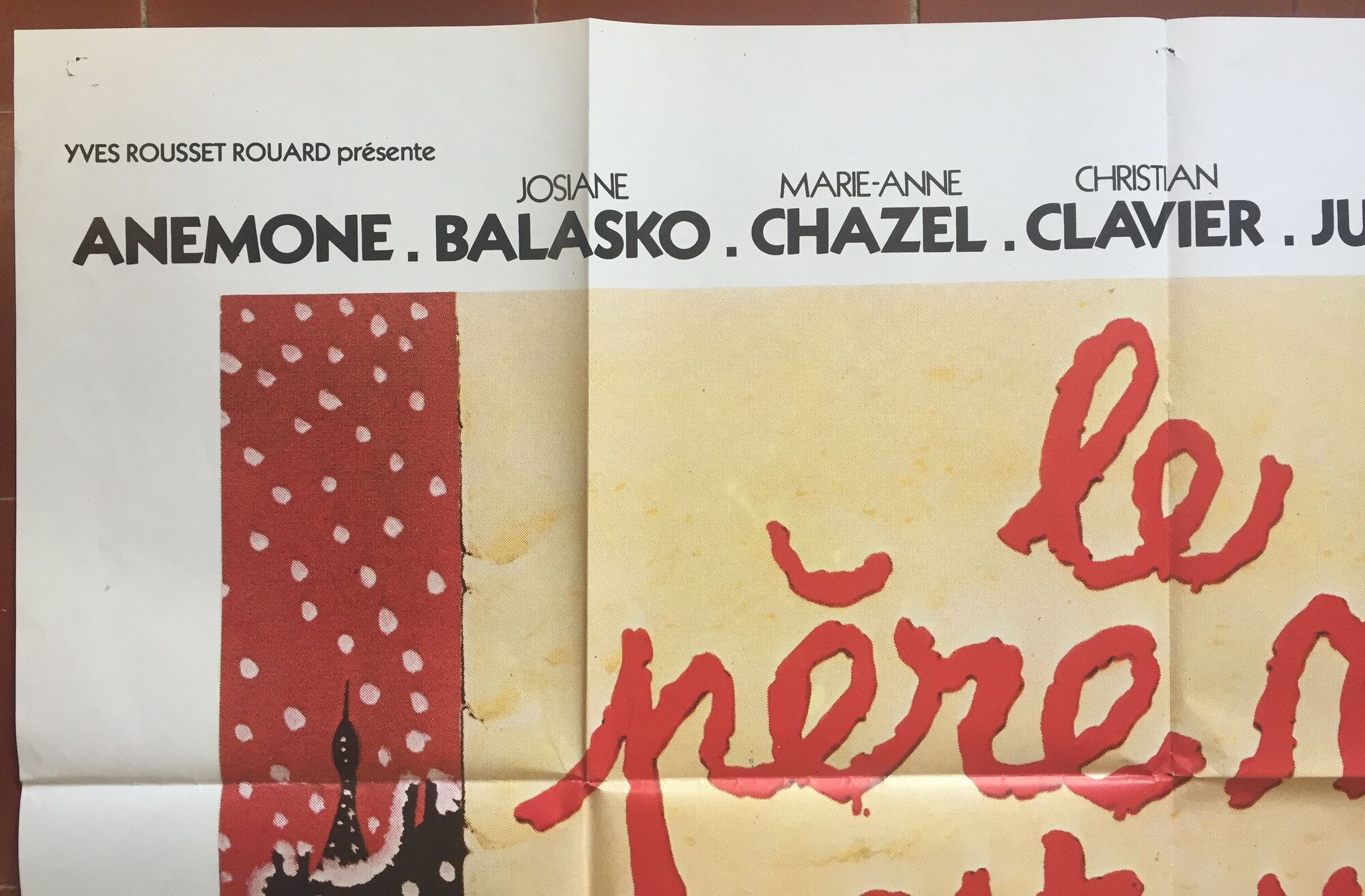 Movie poster "Santa Claus is a scumbag" The Splendid 120x160cm 1982