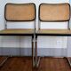 Chaises Cesca B32 par Marcel Breuer cannées