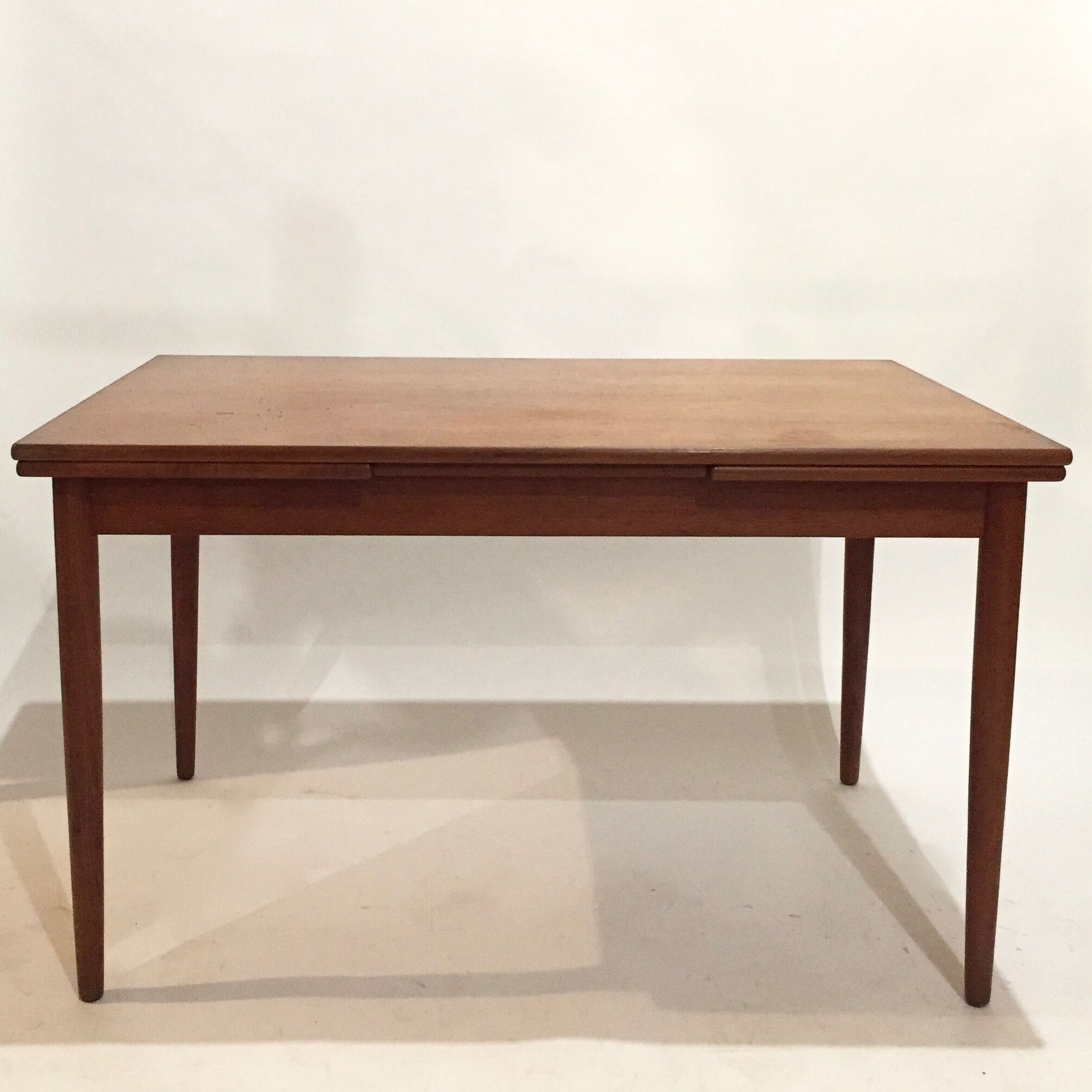 Danish dining table with extension cords
