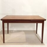 Danish dining table with extension cords