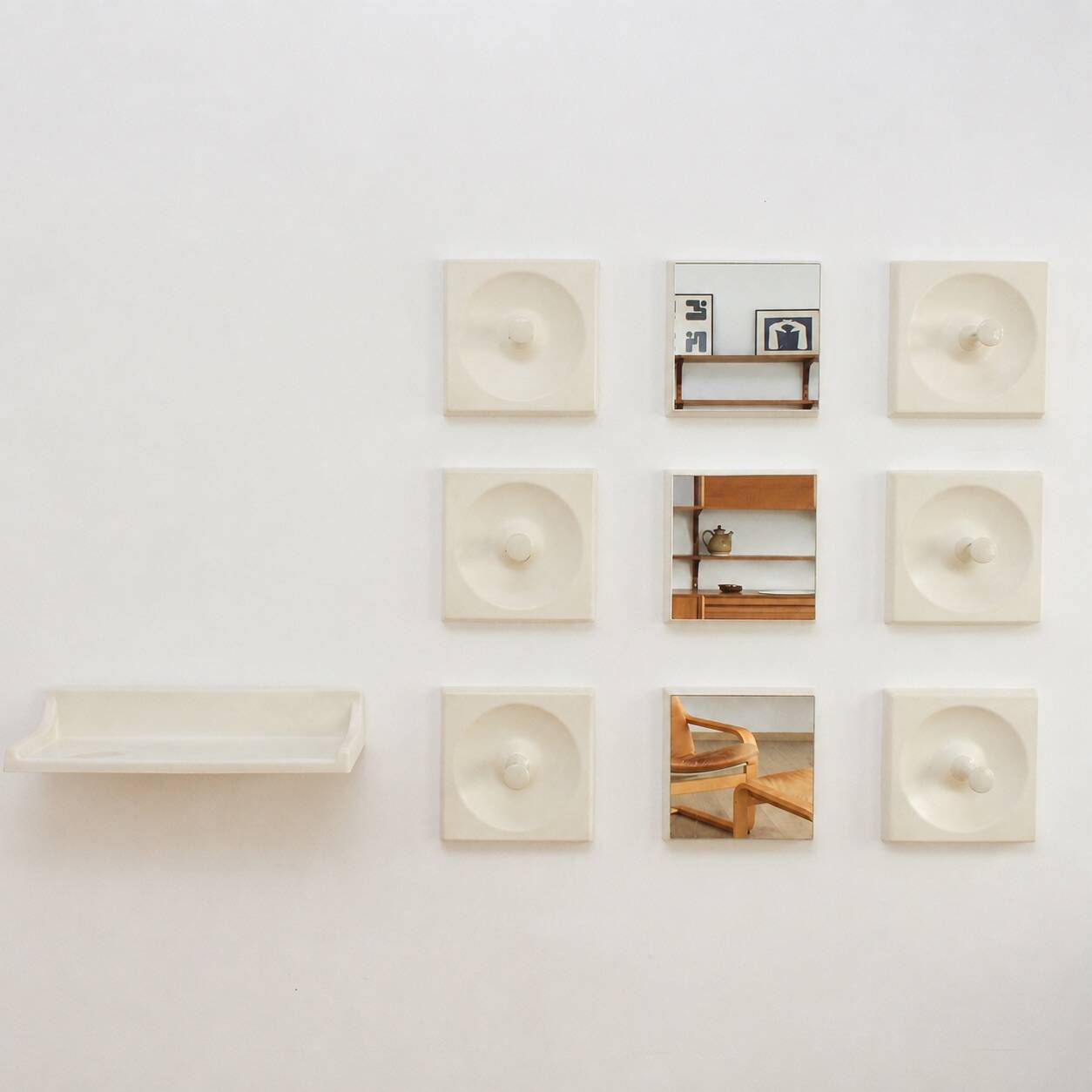Quadro wardrobe set by Schönbuch