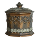 Pot à tabac ancien style néogothique XIXe siècle