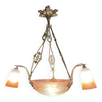 Art Nouveau chandelier