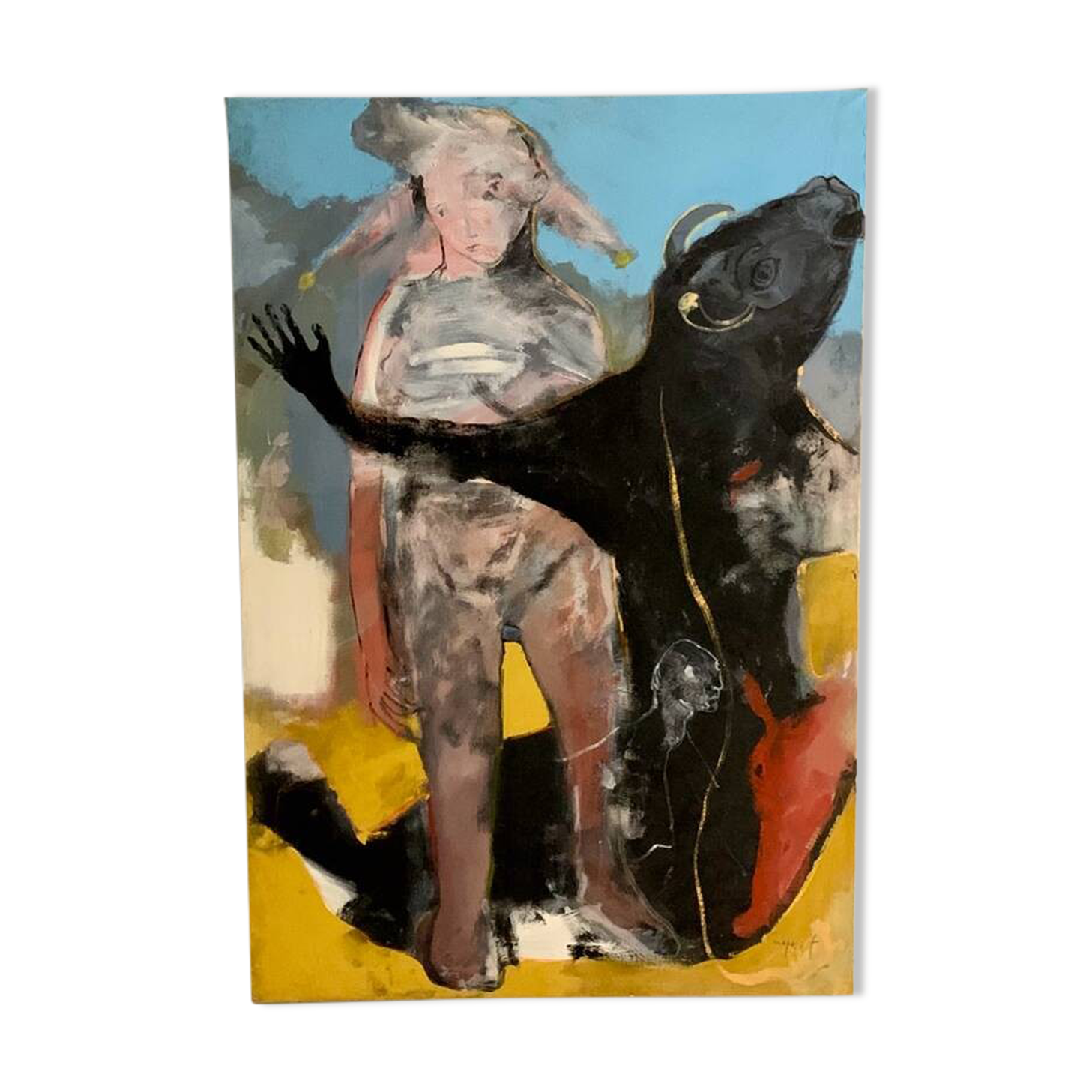 Oil on canvas by Francky Criquet