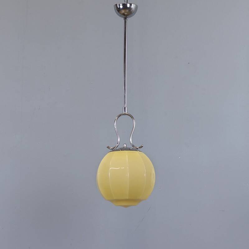 Antique Art Deco pendant lamp