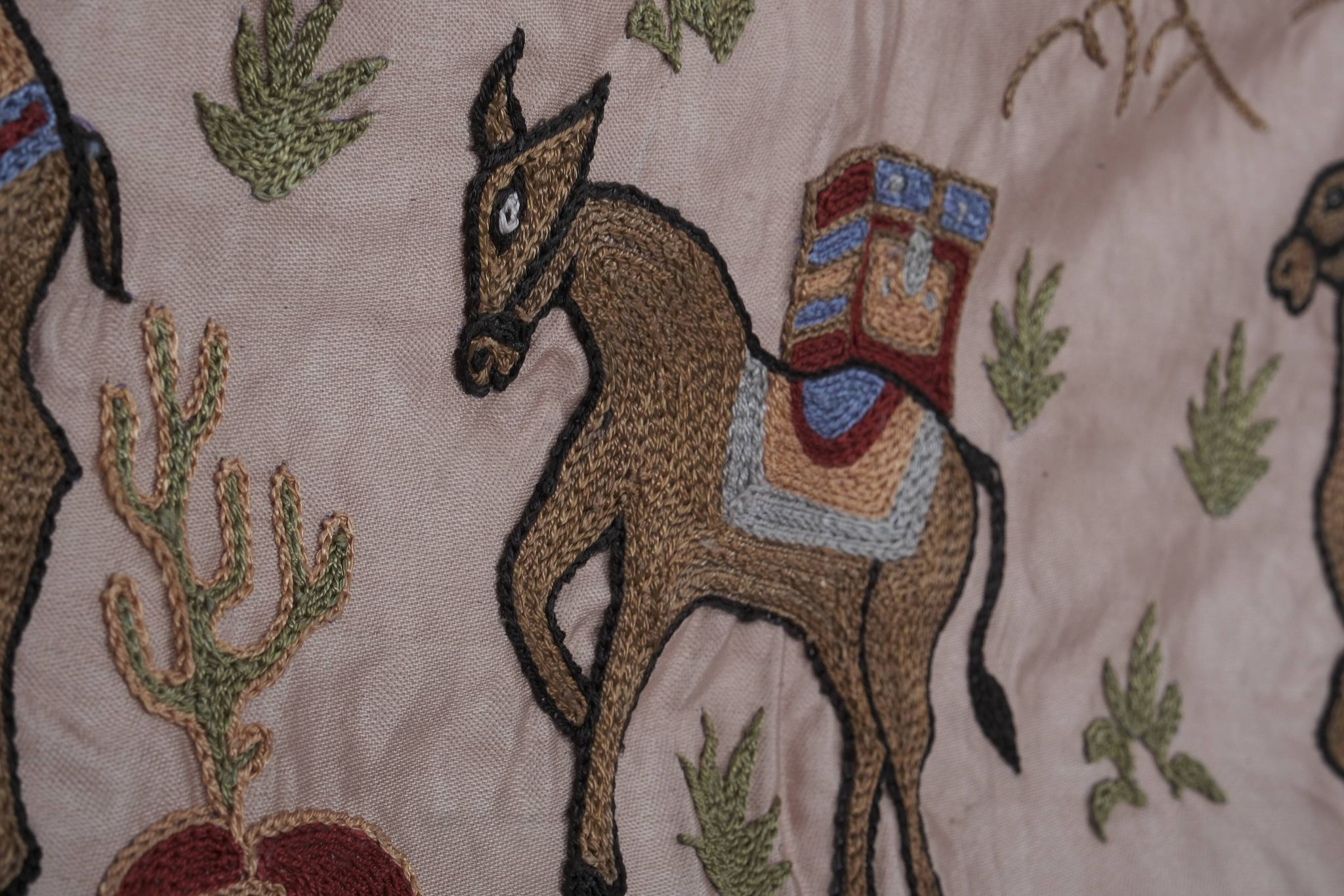 Tapis noué à la main, tapis turc vintage 54x190 cm