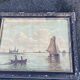 Beautiful Pair of 19th Century Maritime Lithographs in the Style of Frederik Soerense