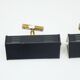Six Italian wall sconces in brass and metal from the mid-20th century.