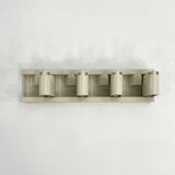 White Minivip wall-mounted coat rack by Benanti & Brunori for Velca Legnano