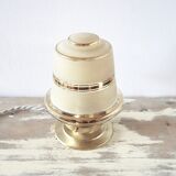Granite glass table lamp