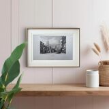 Seville, Spain, printed illustration from 1841.