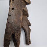 Hyena Suruku mask from Korè, Mali Bamana – Carved wood, 33 cm