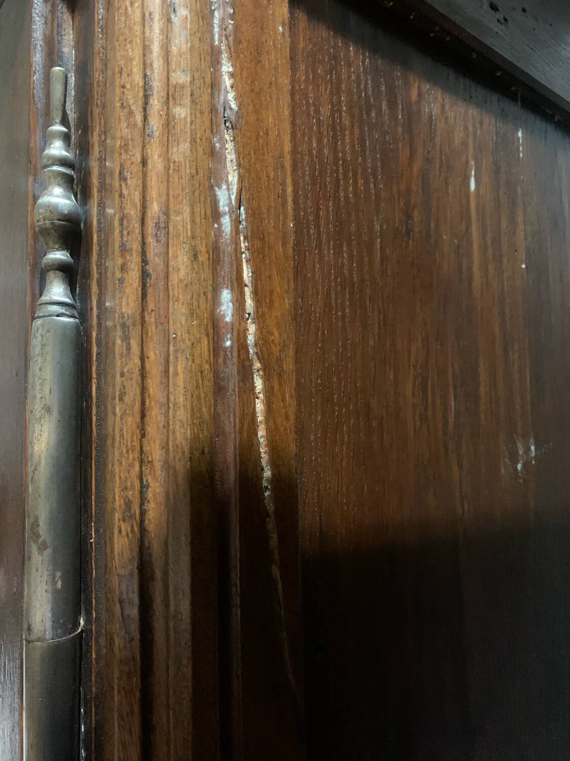 Antique Lorraine Wardrobe, 18th Century, Rustic Oak