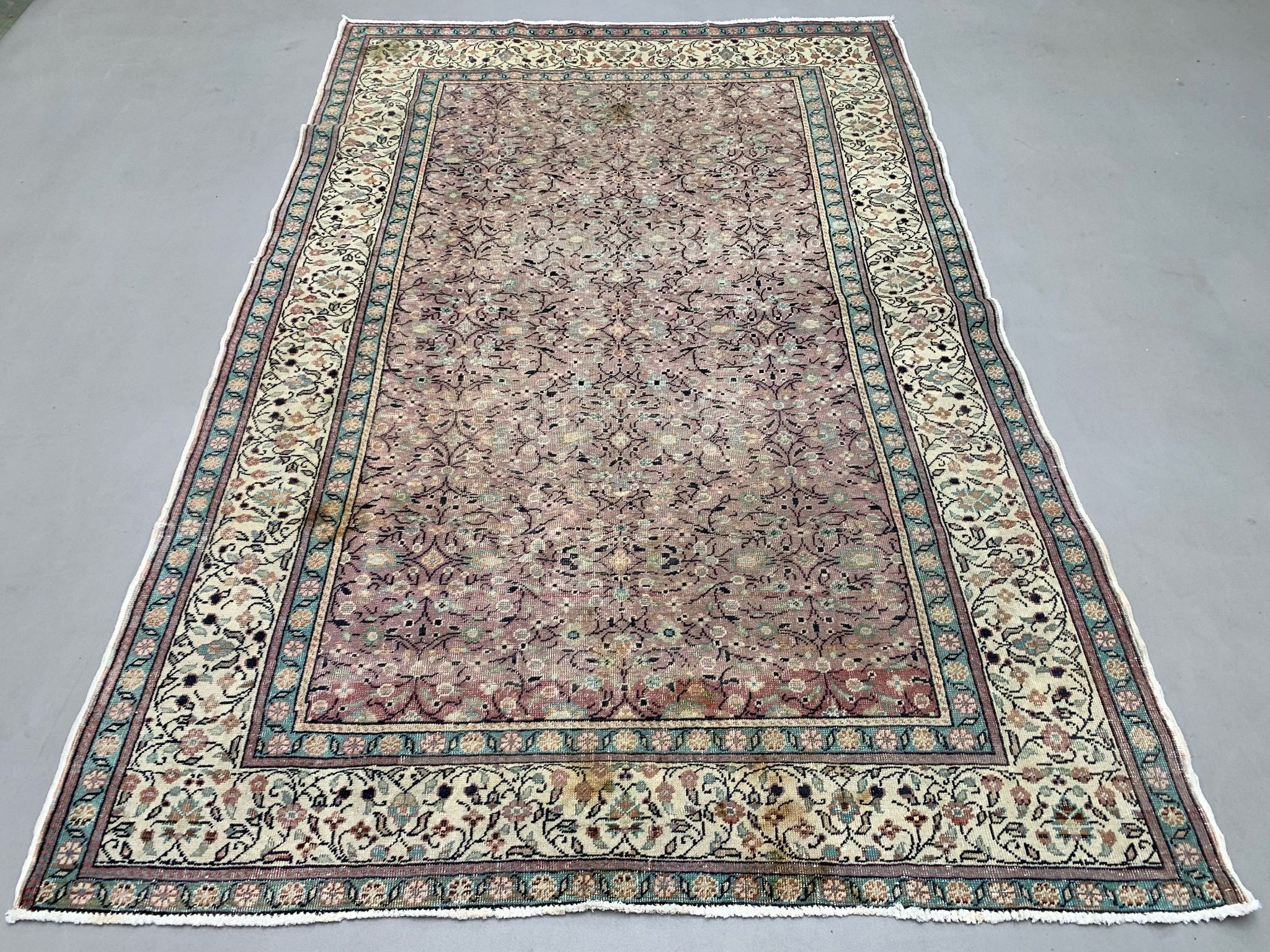 Tapis turc vintage 220x150 cm  Anatolie centrale