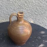 Carafe, Cruche, gargoulette en gres vernissé, made in france, vintage